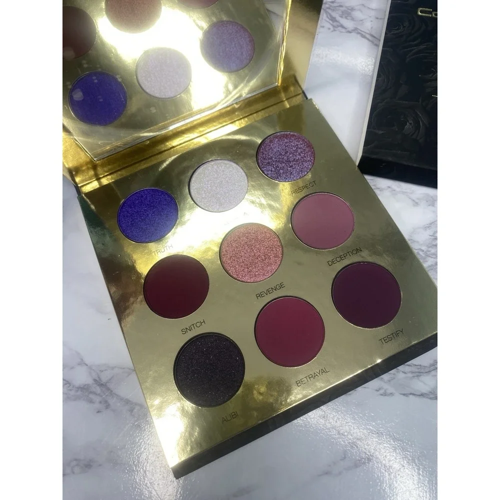 Coloured Raine X Power Eyeshadow Palette‎ – New – Discontinued – Purple Tones